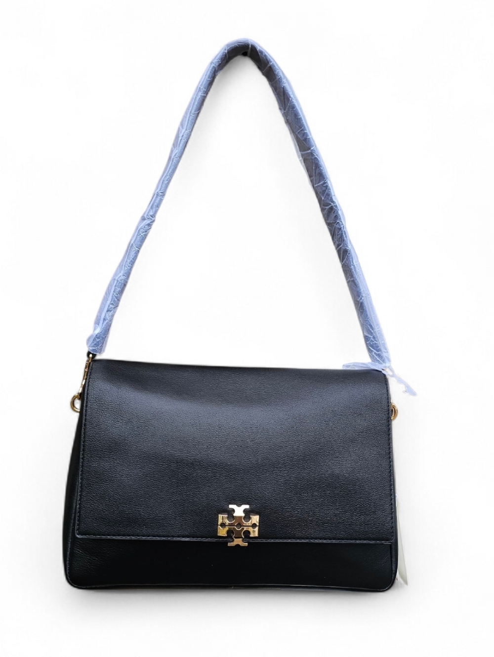 Tory Burch Black Leather Shoulder Bag